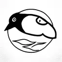 Pato tattoo design idea