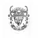 manchester united red devil tattoo design idea