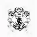manchester united red devil tattoo design idea