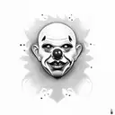 payaso chicano tattoo design idea