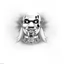 payaso chicano tattoo design idea