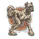 boxer winner tattoo design idea