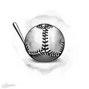 baseball tattoo design idea