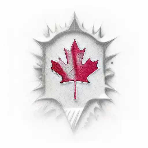 Canada-Vietnam tattoo design idea