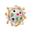 Pac-Man, chicken nuggets, and French fries.  tattoo design idea