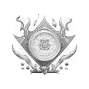 potion tattoo design idea