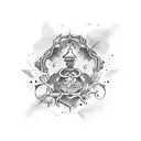 potion tattoo design idea