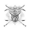 Sagittarius tattoo design idea