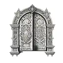 Doors of Durin tattoo design idea