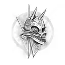 constantine  tattoo design idea