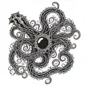 tentacles tattoo design idea