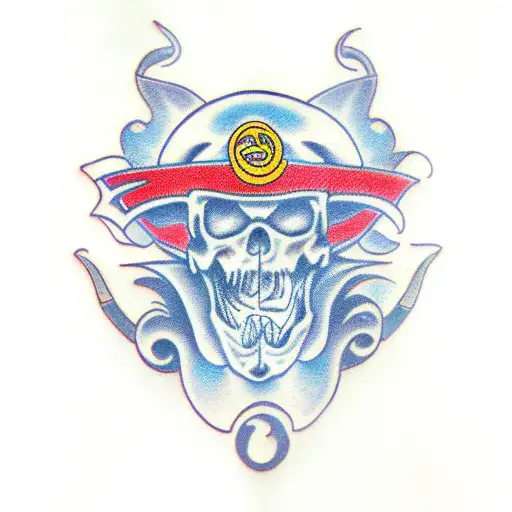 99 with 25 in the middle of the 9  tattoo design idea