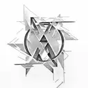 linkin park logo and lyrics tattoo design idea