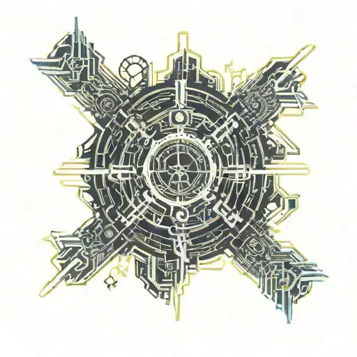 ghost in the shell  tattoo design idea