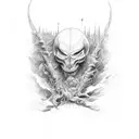 even though I walk through the valley of shadow of death I will fear no evil for tattoo design idea