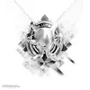 Bluprint view of porsche tattoo design idea