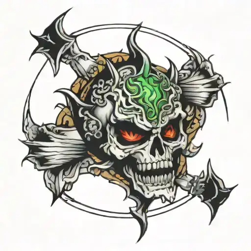 greed anger addiction lust pride and anger tattoo design idea