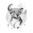 pet tattoo design idea