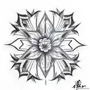 Star tattoo design idea