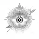 game destiny solar sistem with the great machine tattoo design idea