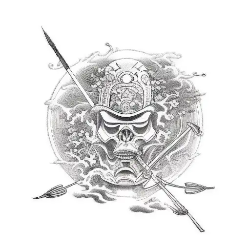 st. sebastian  tattoo design idea