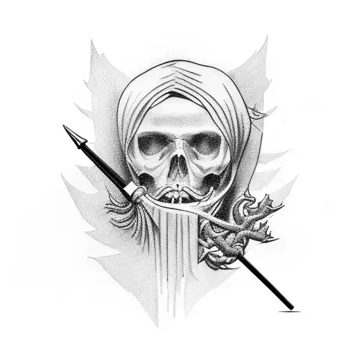 st. sebastian  tattoo design idea