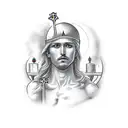 st. sebastian  tattoo design idea