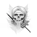 st. sebastian  tattoo design idea