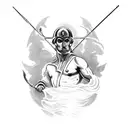 st. sebastian  tattoo design idea