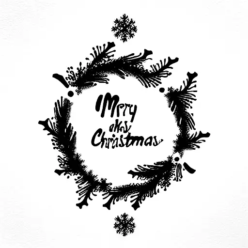Merry Christmas stock vector. Illustration of merry, handwriting - 47382431
