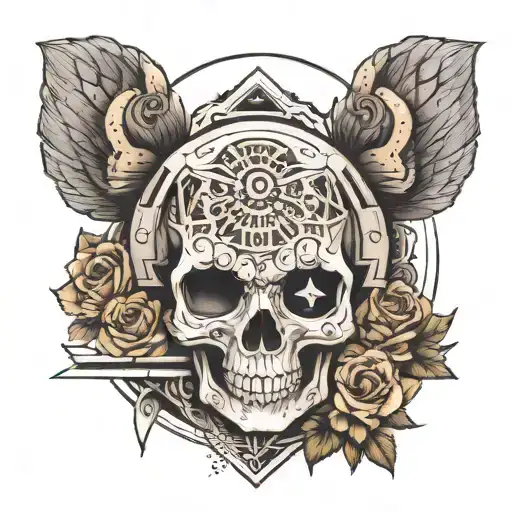 this too shall pass , trendy, futuristic,  aesthetic  tattoo design idea