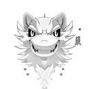 Game Nintendo Anime Cartoon  tattoo design idea