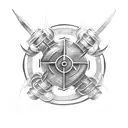 VIKING SYMBOL tattoo design idea