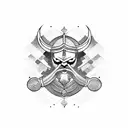 VIKING SYMBOL tattoo design idea