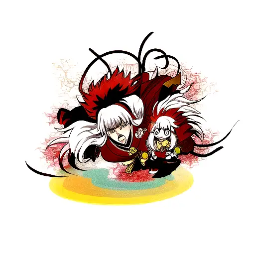 rengoku  tattoo design idea