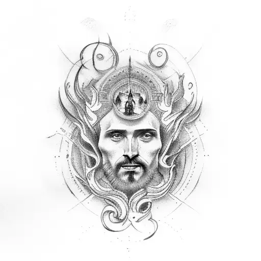 Divine Comedy  tattoo design idea