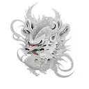 Dice tattoo design idea