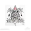 Dice tattoo design idea