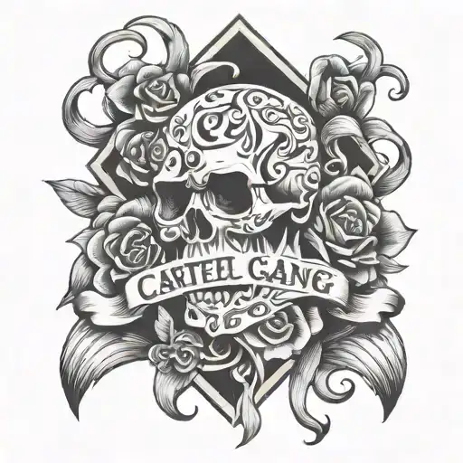 cartel gang tattoo design tattoo design idea