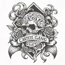 cartel gang tattoo design tattoo design idea