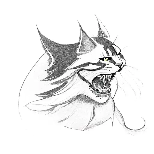 hellcat logo dodge challenger logo tattoo design idea