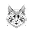 Cat hellcat logo dodge challenger  tattoo design idea