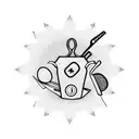 A tattoo design combining cooking utensils and learning symbols, with a hidden message in a foreign language tattoo design idea