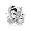 mujer chicana tattoo design idea