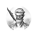 John Brown themed tattoo that is not a portrait tattoo design idea