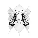 Honey Bee tattoo design idea