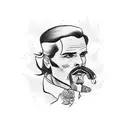 doc Holliday  tattoo design idea