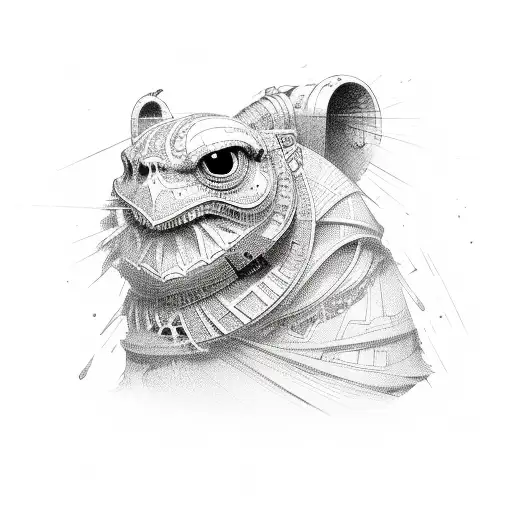 underground style tattoo design idea