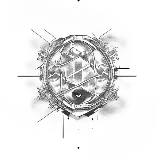 trapped in a vile world tattoo design idea