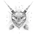 fingerabdruck herz tattoo design idea